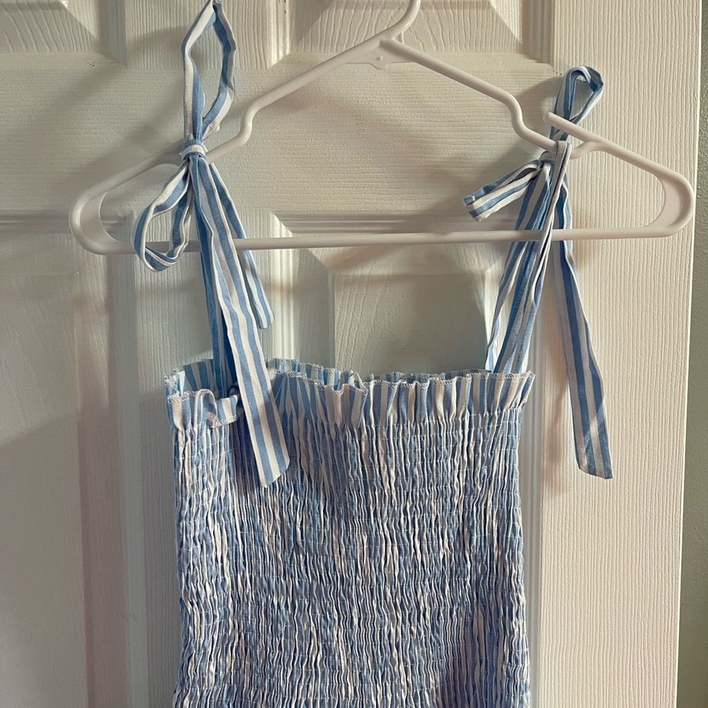 NWT Blue & white summer dress